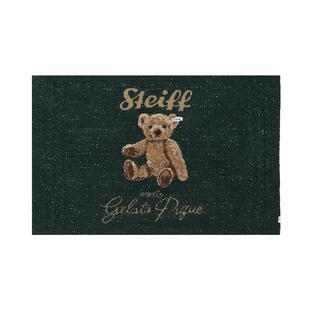gelato pique25秋冬新品女毯子半边绒Steiff熊盖毯PWGG255566