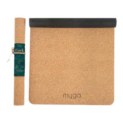 Myga天然软木瑜伽垫便捷式薄款