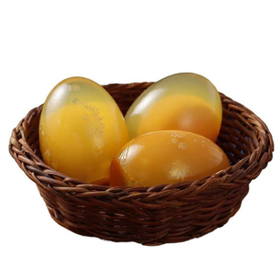 四川黄心皮蛋松花蛋无铅溏心鸭蛋皮蛋广安特产批发农家手工灰包