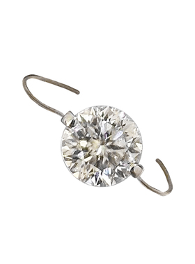 轻奢戒指 人鱼之泪戒指女款新款高级感轻奢气质透明线时尚指环