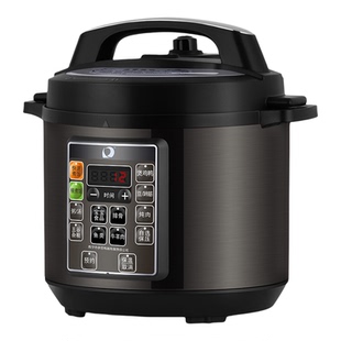 多丽6L电压力锅家用多功能双胆智能预约快煮4-10人