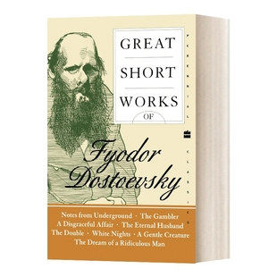 英文原版 Great Short Works of Fyodor Dostoevsky 托斯妥耶夫斯基短篇作品集 英文版 进口英语原版书籍