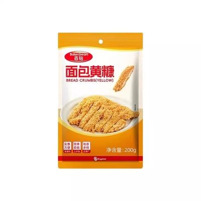 百钻面包糠黄白家用小包装脆皮炸鸡裹粉油炸香酥南瓜饼鸡排用原料