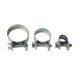 TJBC铁镀锌迷你卡箍PE管专用喉箍抱箍FSAE油路专用卡箍管卡子卡扣