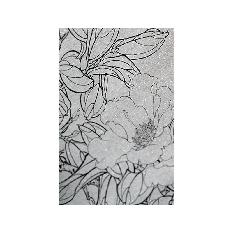 荣宝斋云母蝉翼扎花熟纸书画练习纸超薄透明工笔画临摹线稿描珠光国画工笔画小楷书法临摹白描纸