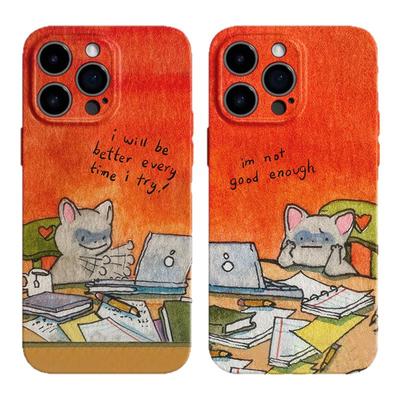 【不过是强撑罢了】打工鼠手机壳