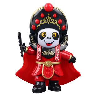 变脸川剧娃娃正版国粹文化中国戏曲玩偶四川熊猫京剧脸谱网红玩具