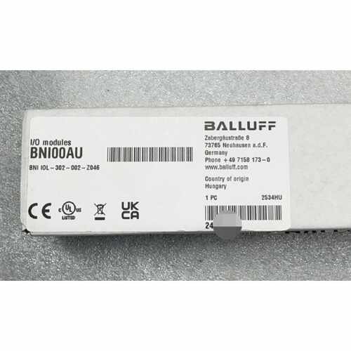 议价BALLUFF巴鲁夫I/O模块BNI000AU BNI IOL-302-002-Z046 原装正