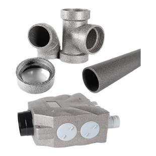 EPP新风管室内新风系统管道顶送风分风箱通风管配件110弯头150