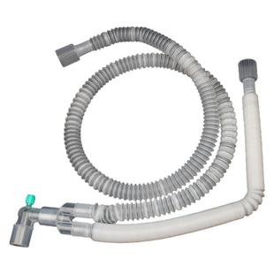 宠物动物麻醉呼吸机管路双管路型呼吸回路波纹管伸缩型麻醉机配件