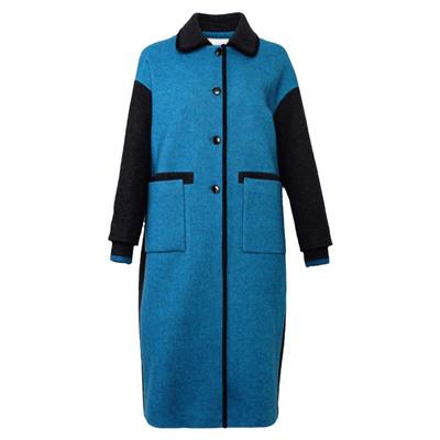 GOOBGS谷邦长款单面呢大衣