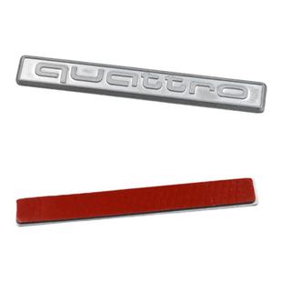 适用奥迪A3/A4L/Q3/Q5/A6L四驱内饰标中控仪表台quattro汽车贴标