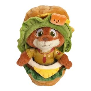 迪士尼尼克狐尼克朱迪挂件衣服公仔17cm娃衣新年钥匙扣玩偶着替