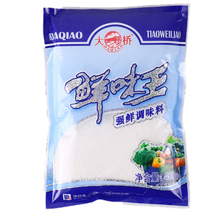 大桥鲜味王450g克去腥强鲜调味料餐饮装代替味精商用大袋增鲜提味