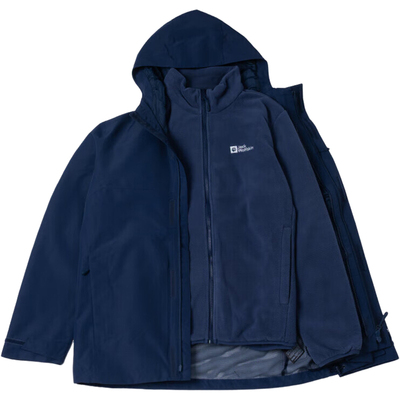 Jack wolfskin/狼爪正品复古男士三合一冲锋衣A61864A-C0412