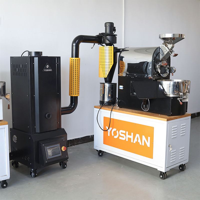 尚豆SD-1.5KG燃气全自动咖啡烘焙机咖啡豆烘焙设备咖啡豆烘烤机