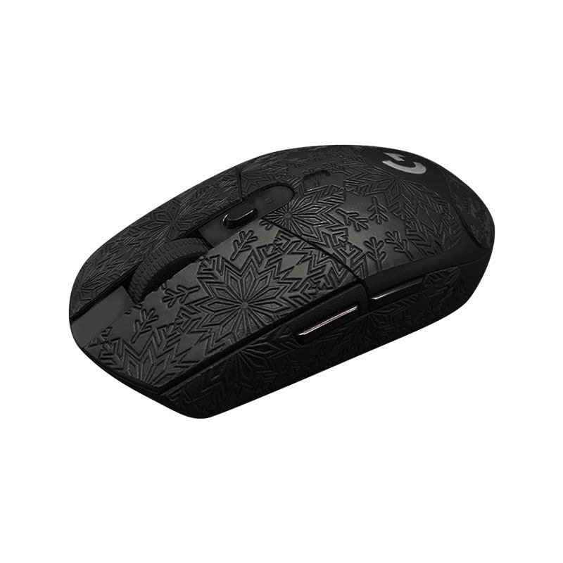 鼠标防滑贴适用罗技G304 G102专用侧边吸汗贴全包保护贴纸耐磨薄