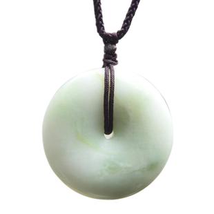 天然陕西蓝田玉平安扣挂件西安景区同款三种型号可选亲子款情侣款