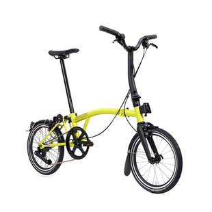 【焕新升级】BROMPTON小布P Line 星芒金属漆4速碳纤维折叠自行车