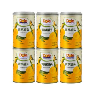 DOLE都乐糖水型黄桃罐头砀山黄桃 橘子罐头 休闲零食