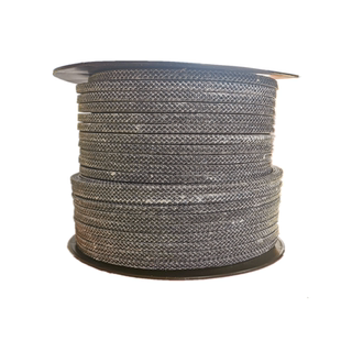 碳素纤维盘根高碳纤维耐磨碳素盘根减速机水泵密封填料碳素盘根环