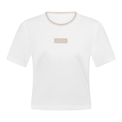 LJ短袖女运动上衣罩衫