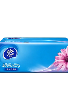 维达抽纸超韧3层300张家用商用面膜柔软亲肤纸巾餐巾纸擦手纸