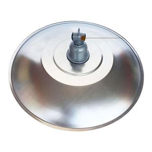 12寸不锈钢防水聚光畜牧养殖保温灯罩仔猪育雏兽用保温取暖灯盘