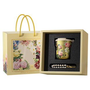 face好事花生钛杯纯钛保温杯女高颜值水杯杯子新年生日情人节礼物