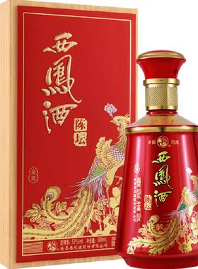 西凤陈坛金尊52度纯粮500ml