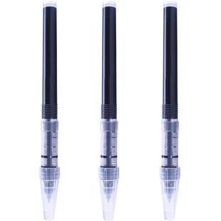 白雪N05直液式走珠笔替芯 笔芯直液式走珠笔全针管子弹型0.5mm速干笔中性笔学生用笔X88红笔黑笔批发