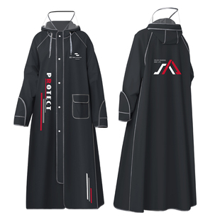 雨衣女款单人全身防暴雨成人外穿电动电瓶车一体人车分离加厚雨披