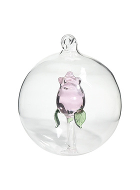 圣诞树装饰球透明球圣诞小鹿挂件