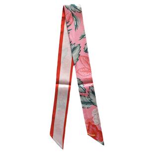 2023新款小长条红色包包丝巾女夏季薄款装饰包带提手缠带绑包丝带