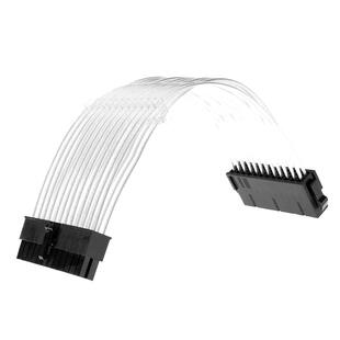 电脑电源主板24pinCPU8p显卡8p延长线sata硬盘供电线24p镀银透明