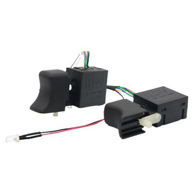 扳手锂电动工具配件 角磨通用电锤手电钻正反转调速开关 无刷开关