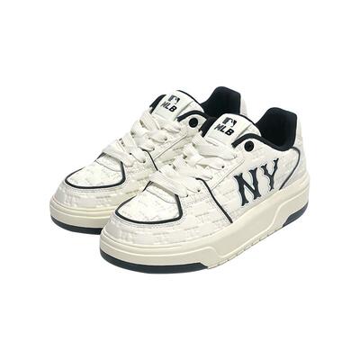 MLB休闲时尚厚底增高老花学长鞋