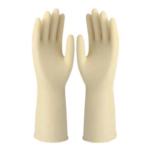 加厚橡胶手套劳保耐磨工作乳胶皮洗碗家务厨房用干活防水女洗衣服