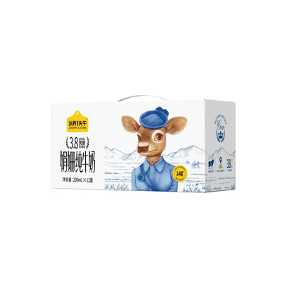 认养一头牛娟姗纯牛奶
