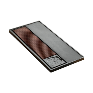 天然乌金石电木茶盘家用简约功夫茶具排水石头茶台茶托盘茶海套装