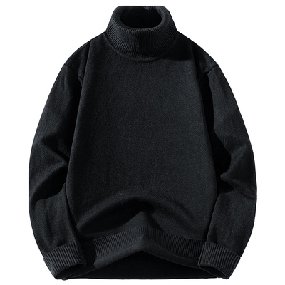 高领毛衣男款冬季内搭打底针织衫