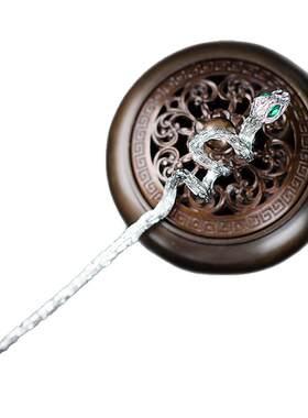 国潮发簪金属发钗女小众简约