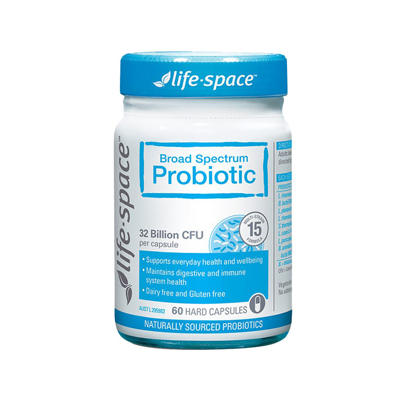 Life Space成人益生菌胶囊益倍适广谱320亿活菌便秘肠胃养护调理