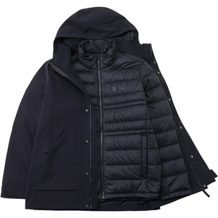 Jack wolfskin/狼爪正品三合一男士羽绒冲锋衣5122091-C0413