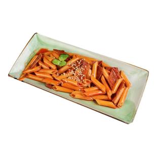 仿真食品菜品斜管面弯管面模型西餐意面面条中餐炒面饭店假菜道具