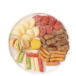 八喜果子蜜三刀老点心糕点羊角蜜芝麻果老式糕点河南特产怀旧零食