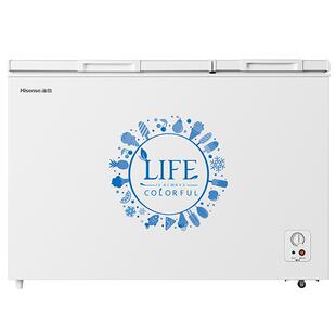 【大容量屯储 】海信280L升冰柜家用商用冷藏冷冻低噪冷柜节能