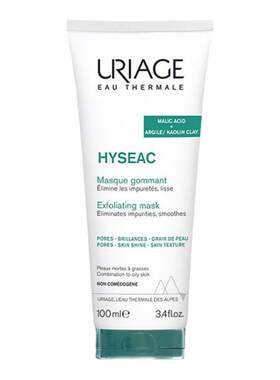欧洲直邮Uriage依泉平衡油脂毛孔面膜100ml深层净化温和清洁正品