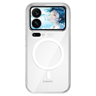 EC软边全包壳适用小米17手机壳超薄透明磁吸防摔小米17promax保护壳新款17ultra冰晶防指纹防滑气囊高级标准