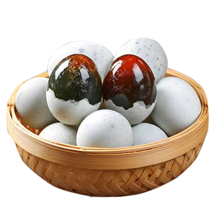 淘美鲜忆60g 溏心松花皮蛋无铅工艺农家散养土鸭蛋皮蛋新鲜